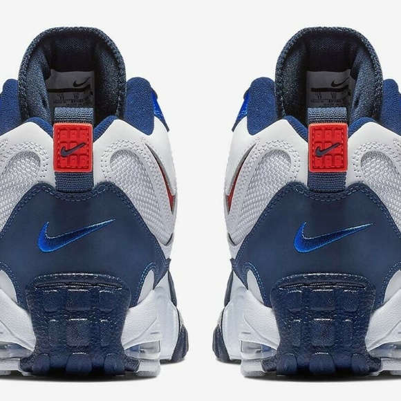 Nike Air Max Turf White/University Red-Blue Void - Picture 2 of 6